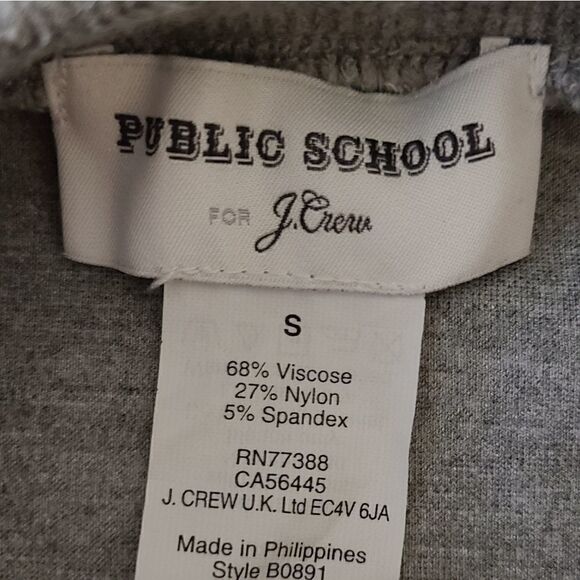 Public School for J. CREW Grey Sweatshirt S - Picture 8 of 8